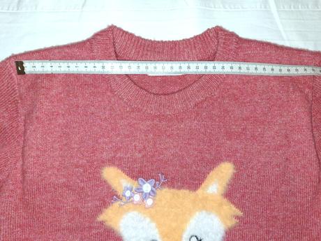 Svetr s lištičkou, sinsay,140