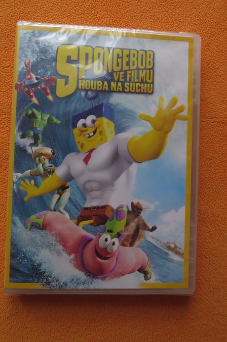 Dvd spongebob ve filmu houba na suchu, 