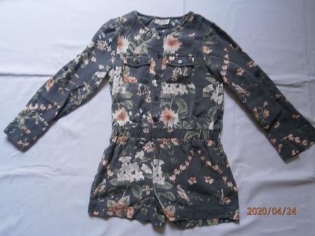 Letní kytičkový overal next,super stav,v.116/122, next,116