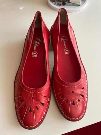 Baleriny kožené baťa vel 37/38, baťa,38