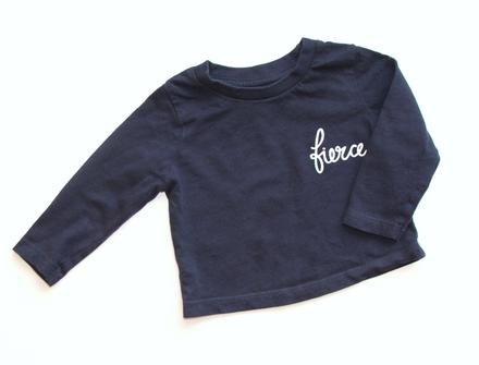 K553 modré tričko vel. 68, 68