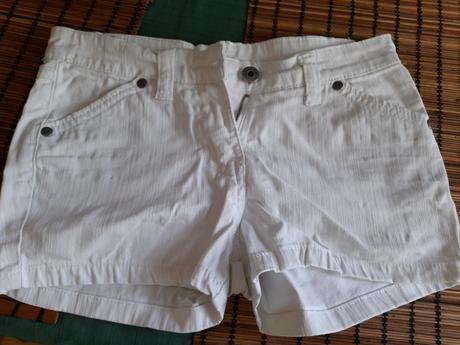 Šortky, trenky bílé pro holku 146, 146