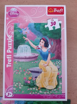 Puzzle sněhurka a sedm trpaslíků, 