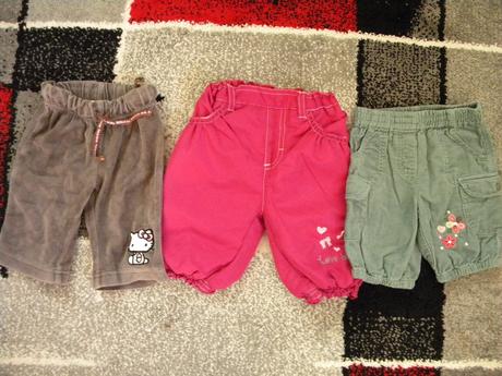 Set oblečení pro holčičku vel.56/62 - 12 ks, 50–62