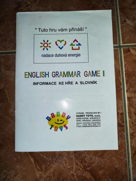 Hra english grammar i - 96 ks domina,