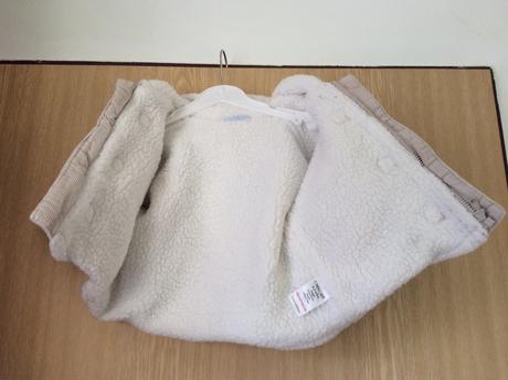 Hodně teplá manžestrová bundička s beránkem, cherokee,62