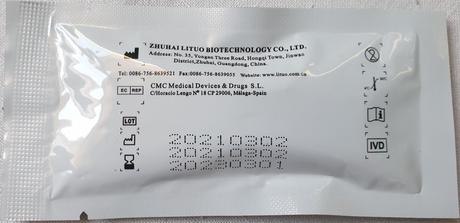 Covid-19 antigen test, 