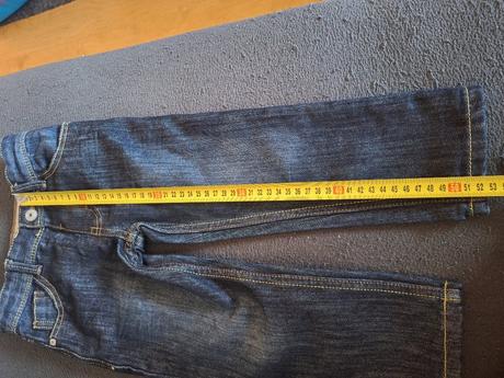 Rifle značky denim co  slim, vel. 3-4 roky (104cm), denim co,104