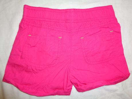 Sytě růžové šortky se širokou gumou 98/104, lupilu,98 / 104