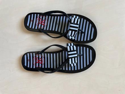 Nové proužek mašle žabky , r by pery, 37