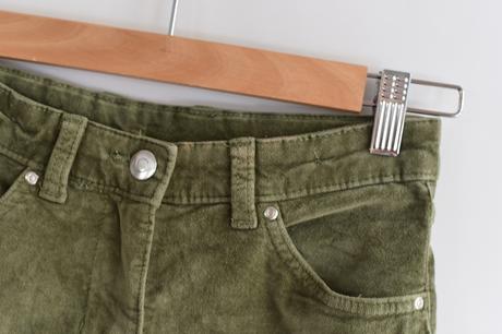 Džíny sametové vel. 140, 140