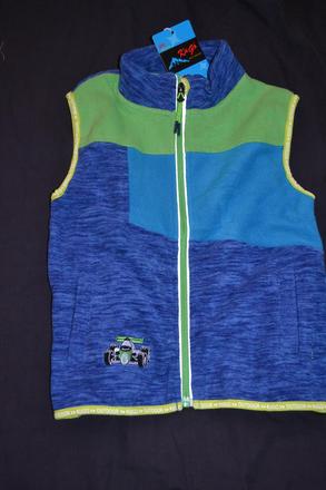 Fleece vesta kugo,na zip,98-128, kugo,98 / 110 / 122 / 128