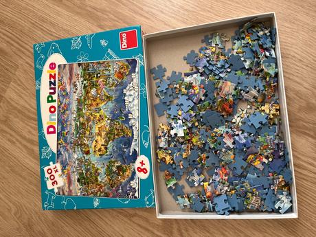 Puzzle mapa světa, 
