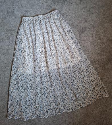 Lehounká splývavá sukně, s