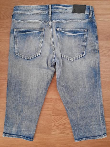 Džínové 3/4 šortky 14+, h&m,170