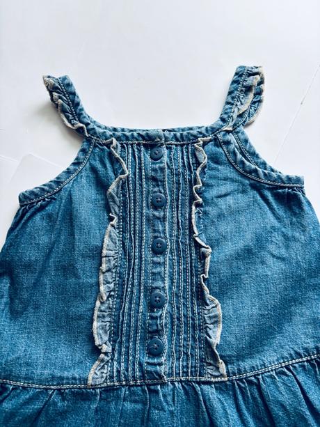 Ob/ šaty džínové- v. 2/3 roky, george,98