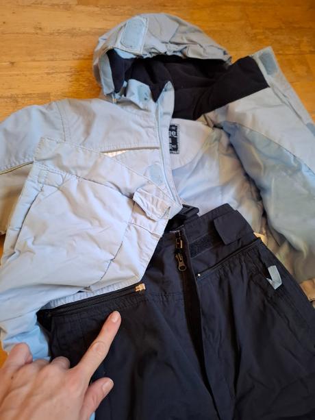 Zimní set / kombinéza na sníh vel 86/92, tchibo,86