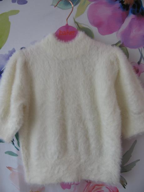 Pružná svetříková halenka s chloupkem next, next,104