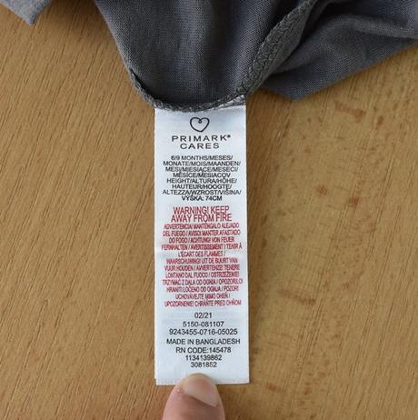 Tričko vel. 6 - 9 m, primark,74