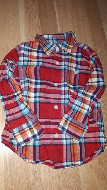 Kostkovaná košile 98 gap, gap,98