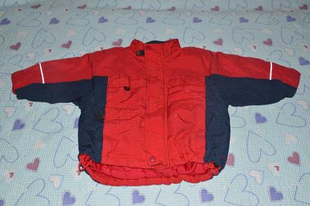 Zimní bunda, dvojité rukávy, prodloužená záda, l.o.g.g.,92