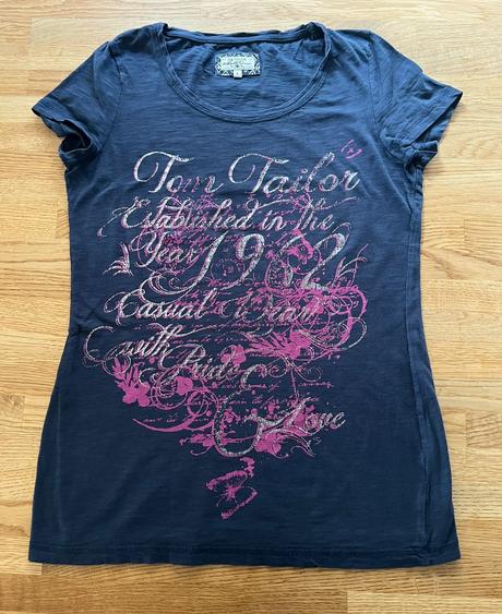 Triko s krátkým rukávem tom tailor vel. s, tom tailor,s