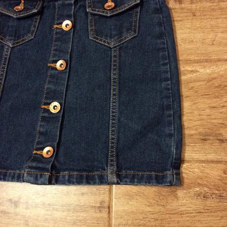 Riflová celo propínací sukně zn. denim co., denim co,134