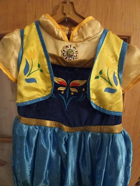 Kostým - ledové království - anna, 