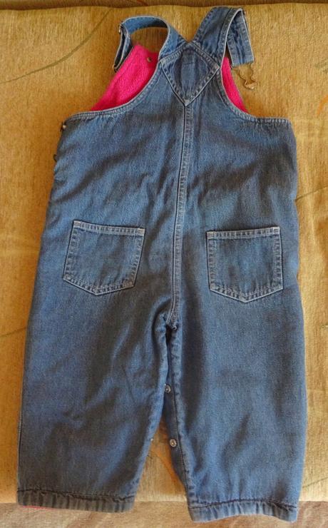 Džíny s laclem zateplené, vel. 92, next,92