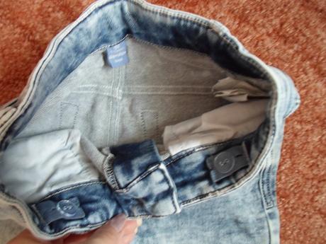 Modré kraťasy kraťásky šortky, dopodopo,122