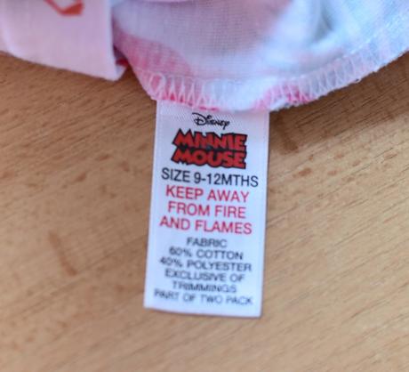 Tričko  vel. 6 - 9m, disney,74
