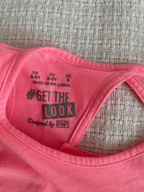 Top/tričko bez rukávů vel 8-9 let, f&f,134