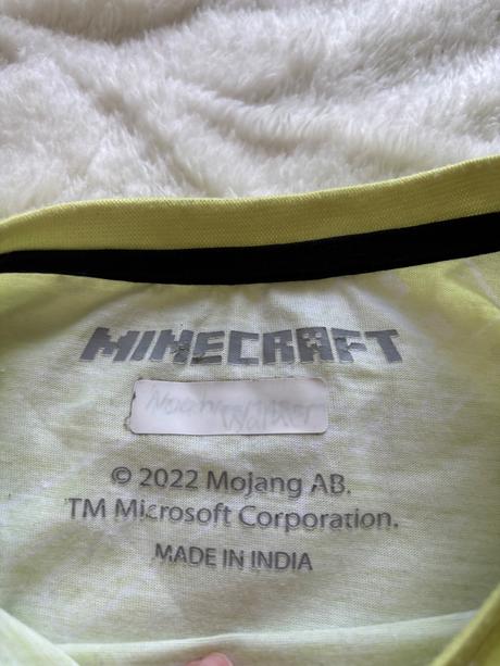 Triko minecraft- v.10/11 let, primark,146