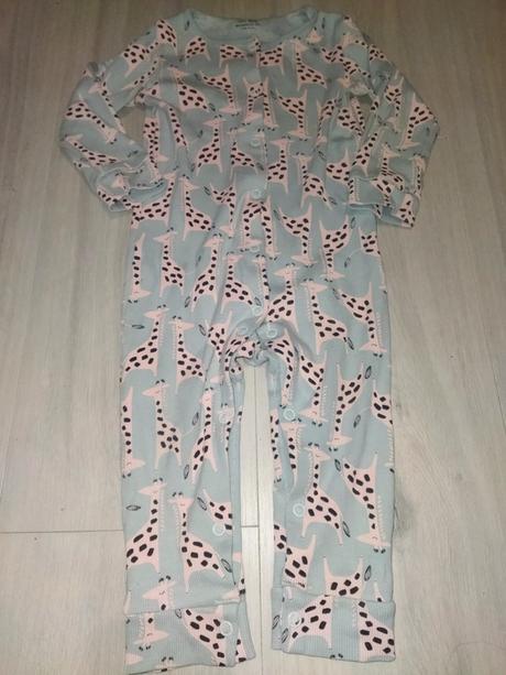 3x žebrované overaly s žirafy, slony 80 next, next,80