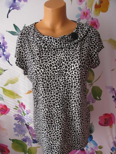 Dámská elastická tygrovaná halenka, 44