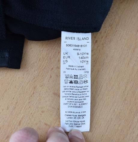 Jegginy vel. 9 - 10 let, river island,140