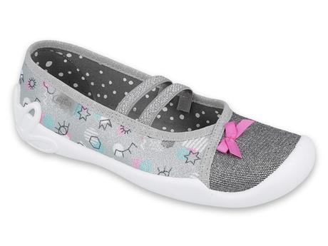 Dívčí papučky,balerínky befado, certifik.obuv, befado,35