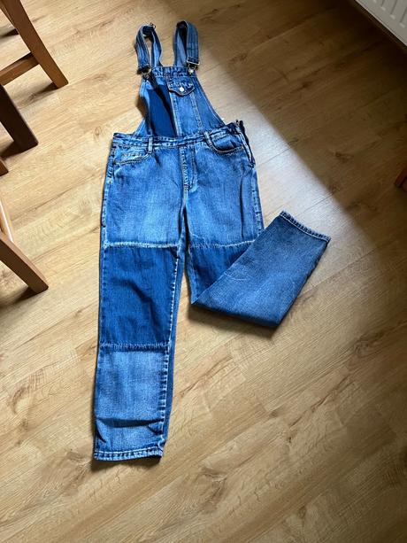 Džíny, rifle s laclem, zahradníky, s