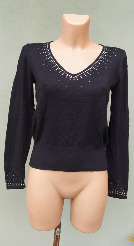 Tenký svetr do pasu next - vel.38, next,38