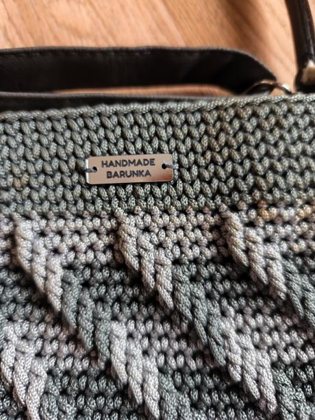 Háčkovaná kabelka handmade, 