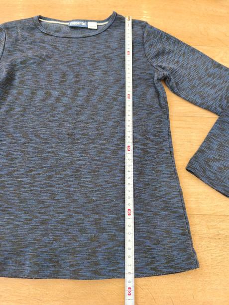 Modré tričko 122/128, pepperts,122