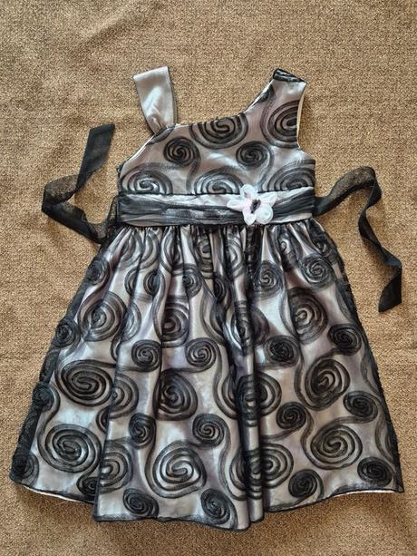 Dívčí šaty olovia rose 116, 116