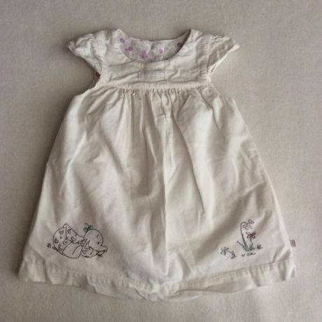 Manšestrové šatičky se slůnětem zn. mothercare, mothercare,68