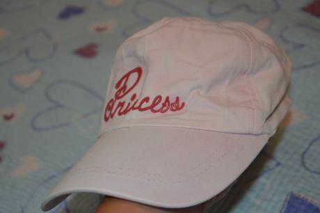 128 134 růžová kšiltovka princess, 128