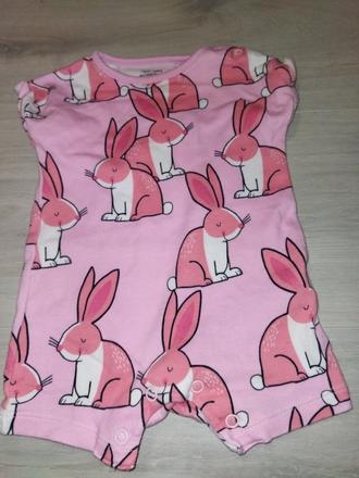 Letní overal s králíky 62 next, next,62