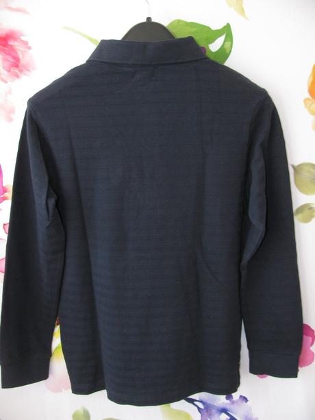 Chlapecké tmavě modré polo tričko, ovs,134