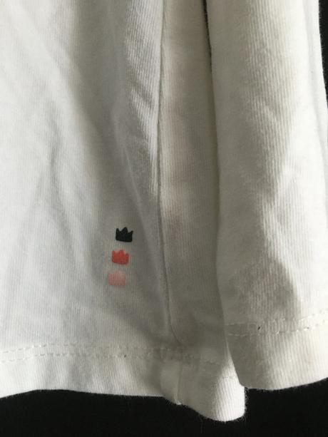 Vel. 98 bílý dívčí rolák, 98