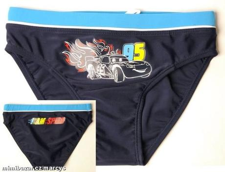 Chlapecké plavky cars akce - výprodej, disney,128