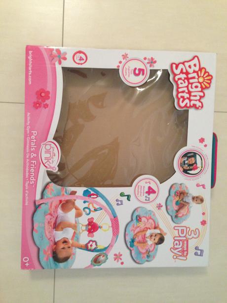 Hrací deka bright starts+usínaček+sada do postýlky,