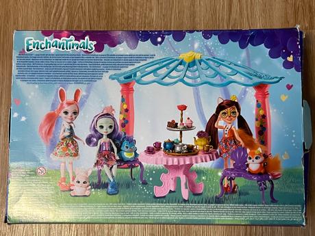 Enchantimals - zahradní altán + panenka + zvířátko, 